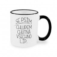 hrnek Se psím chlupem chutná všechno líp